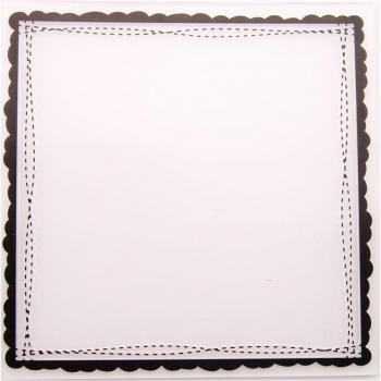 Plantilla de embossing 15x15 para tarjetas de cumpleaños