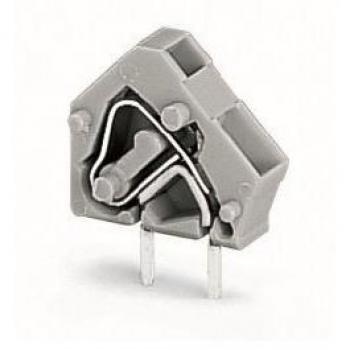 WAGO 236-743 2.50 mm² Federkraftklemmblock 1-polig Lichtgrau 600 St