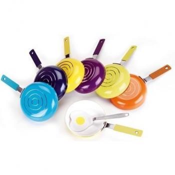 Sartén Eco‑Frito 14 cm con Accesorios de Aluminio