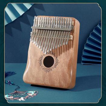 Kalimba de 17 teclas para música portátil