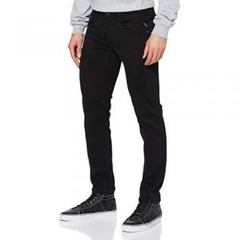 Replay Herren Anbass Slim Denim in Schwarz (Black 98)