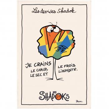 Winkler, Geschirrtuch, Besorgtes Shadok-Tuch