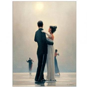 Panel de Madera Vettriano Dance Me To The End of Love, 47x63 cm