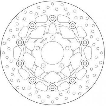 BREMBO Disque de frein 78B40820 pour moto