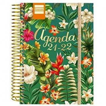 Agenda 8º Finocam 2021-2022 diseño tropical