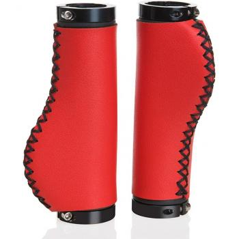 Mountain Bike Hand Sewn Leather Grip Cover