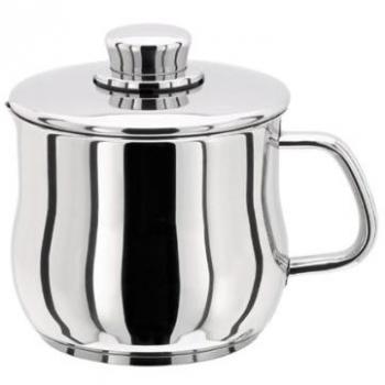 Stellar 1000 S163 Stainless Steel Sauce Pot with Lid