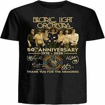 Écho ELO : T-shirt 50e anniversaire (1970‑2020) – XXL
