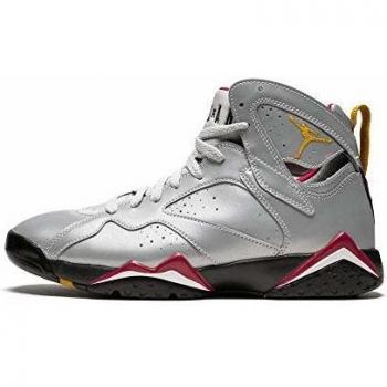 Jordan Air 7 Retro Reflections of A Champion Bv6281-006, Noir (Argenté/Rouge Cardinal), 45 EU