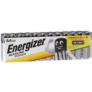 Energizer LR06 Long Lasting AA Batteries Economy Pack, 24 Pack