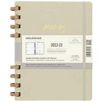Planificador académico Moleskine 12 meses espiral Kiwi 2022-2023