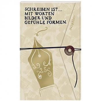 Notizbuch mit Wickelverschluss