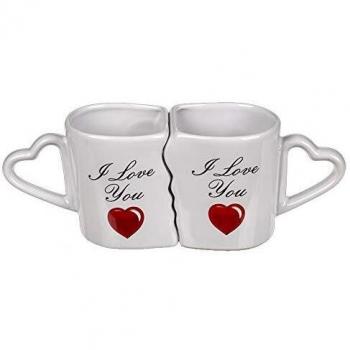 Ensemble de 2 tasses mug I love you