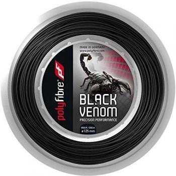 Polyfibre Venom Black Tennis String 200m