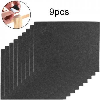 Tapis de sécurité 9× – Feutre adhésif anti‑glisse pour meubles