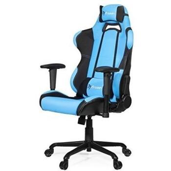Silla Arozzi Torreta Comfort Negro Azulado Tela
