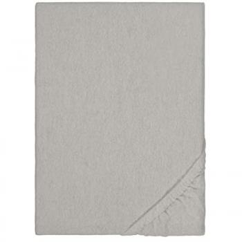 Biberna Spannbettlaken Hermal Biber, Melange-Optik, 180x200 cm, Flanell, 100% Baumwolle