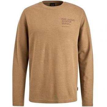 PME Legend Langarmshirt in Braun Größe M
