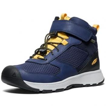 Keen Trekkingschuhe Skua Mid Wp 1029543 Dunkelblau 32_33 Jungen