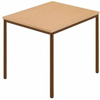 Table pour la pause en brun