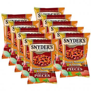 Snyder's Honey-Mustard-Onion Pretzel Pack – 10x