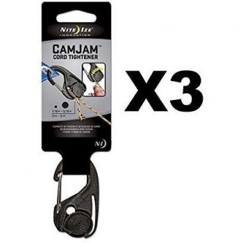 Nite Ize Camjam Cordon Tendeur Solide 3-Pack