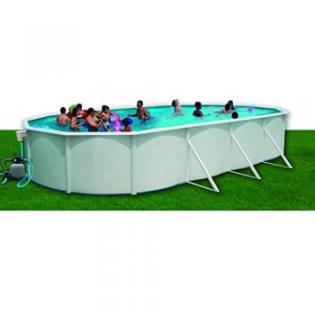 Piscine ovale en acier MALLORCA 730 x 366 x 120 cm