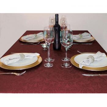Visconde Cherry en Tela Aitana: Mantel 140x20 metros