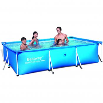 Bestway Splash Piscina Fuoriterra Rettangolare 300x201xH66