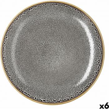 Piattino Ariane Flacher 27 cm con Freckles marrone