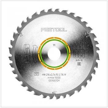 DISCO DE SIERRA 216X2,3X30 W36 FESTOOL