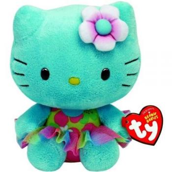 Peluche Hello Kitty 25cm Turquesa