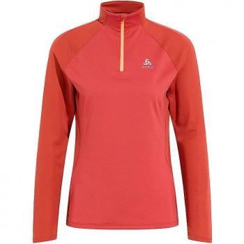 ODLO Damen Ceramiwarm Zipshirt Essentials
