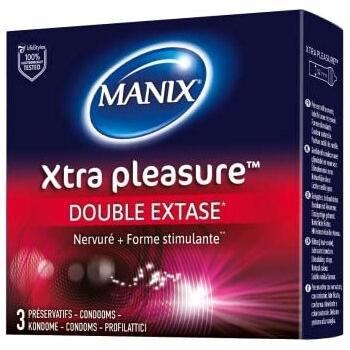 Manix xtra Pleasure 3 préservatifs