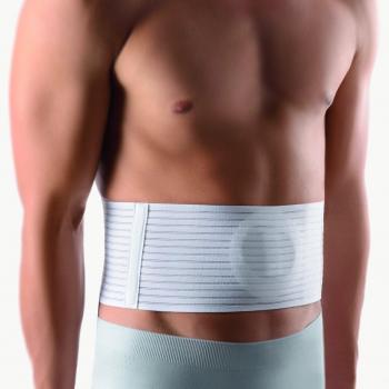 Bort 104070 Größe 1 Nabelbruch-Bandage inklusive Pelotte, Farbe weiß