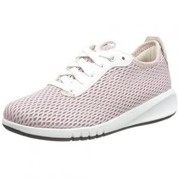Geox Pink Laced Shoes for Women