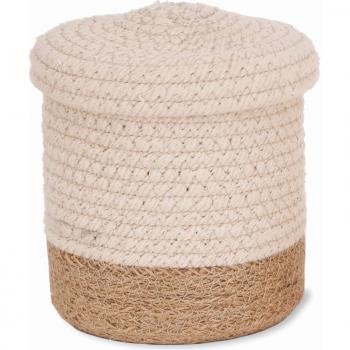 Garden Trading Rustic Jute Storage Organizer, 23 x 25cm