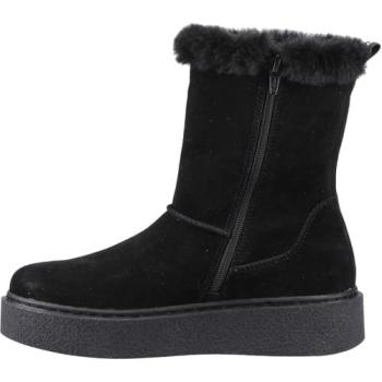 Hush Puppies Black Suede Mid‑Boot – Becca Edition