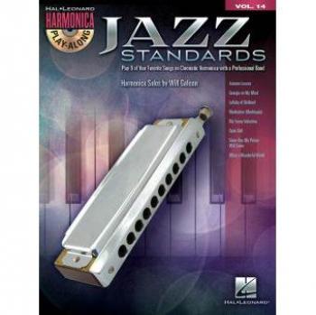 Jazz Standards: Harmonica Play-Along Volume 14 (Chromatic Harmonica)