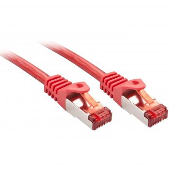 LINDY 47363 RJ45 Patchkabel CAT 6 S/FTP 1,50 m Rot