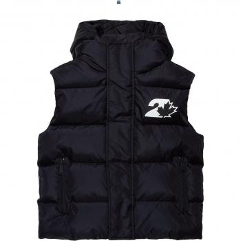 Gilet DSQUARED2 Enfant Noir Nylon 14