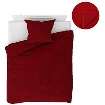 Ensemble draps & taies Bordeaux