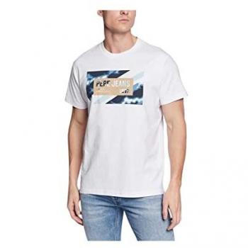 Camiseta Pepe Jeans Rederick Talla XL Blanco