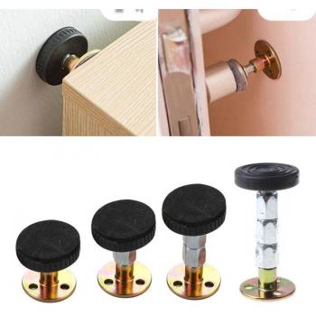 Stabilisateur mural ajustable 2×, anti‑oscillation et porte‑butée