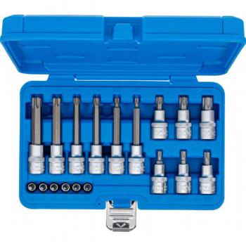 BGS Bits T‑Profil Torx 6,3 mm & 12,5 mm – 18‑teiliger Einsatzsatz