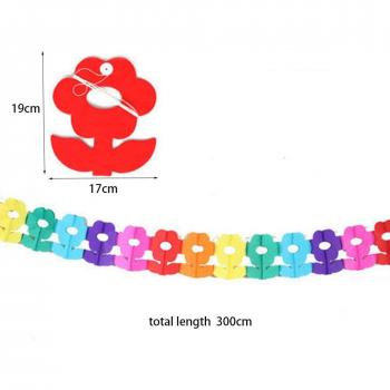 3M Mehrfarbige Dekorationsgirlanden für Partys