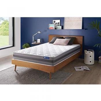 Matelas Actiflex Relax 180x200 cm Système à Ressorts Encastrés + Mousse Viscoélastique – 24 cm – Mi‑Ferme
