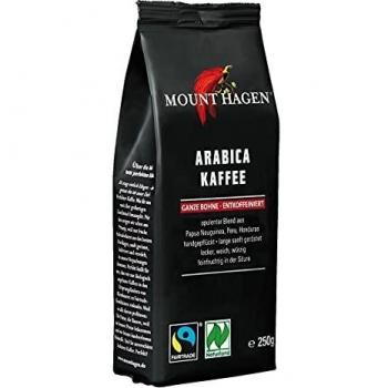 Mount Hagen entkoffeinierter Arabica-Kaffee, ganze Bohne, 250g