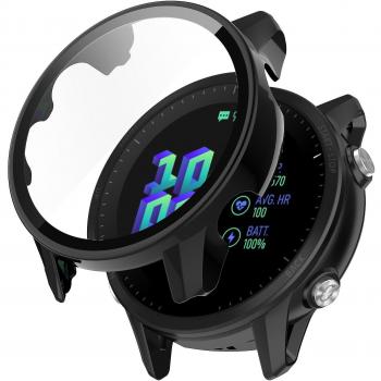 Cover Ultra Shield Garmin Forerunner 955 – Cubierta Dura y Lente de Vidrio Templado