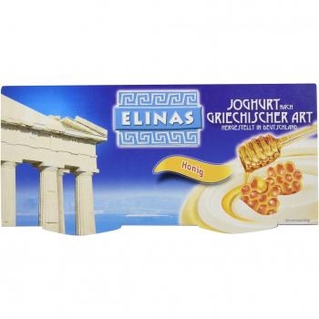 Elinas Joghurt griechischer Art mit Honig 4x150 g